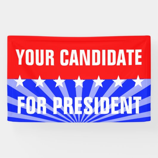 Symbolen - STARS + uw ideeën Spandoek (Horizontaal)