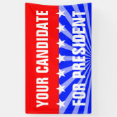 Symbolen - STARS + uw ideeën Spandoek (Verticaal)