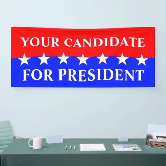 Symbolen - STARS + uw ideeën Spandoek (Beurs)