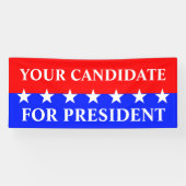 Symbolen - STARS + uw ideeën Spandoek (Horizontaal)