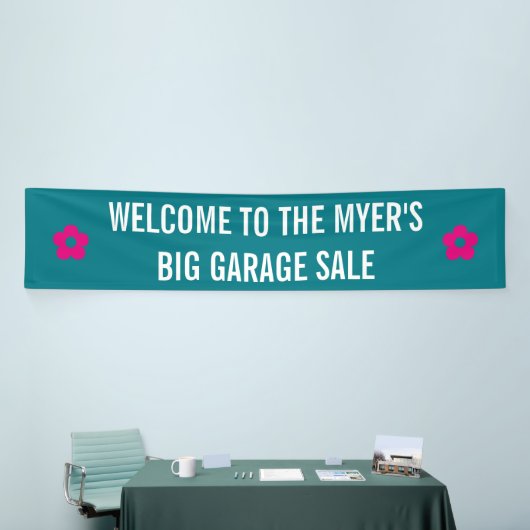 Symbolen - STROMEN + jouw tekst & ideeën Spandoek (Beurs)