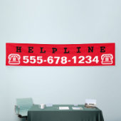 Symbolen - TELEFOON + uw ideeën Spandoek (Beurs)