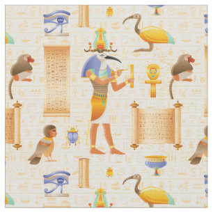 Symbolen uit Egypte Stof