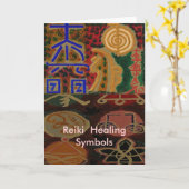 Symbolen USUI REIKI Kaart (Gele Bloem)