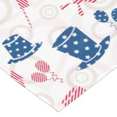 Symbolen van 4 juli korte tafelloper (Hoek)