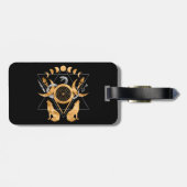 Symbolen van acetaat bagagelabel (Achterkant horizontaal)