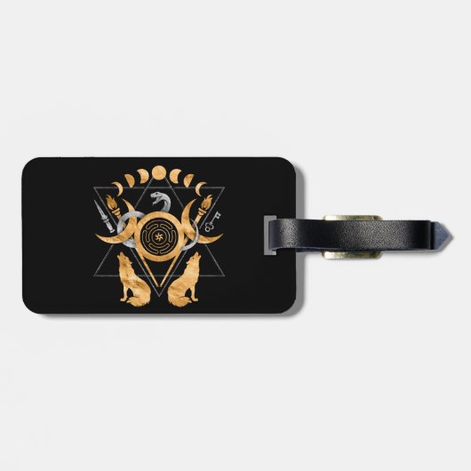 Symbolen van acetaat bagagelabel (Achterkant horizontaal)