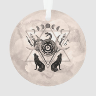 Symbolen van acetaat ornament