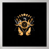 Symbolen van acetaat poster (Voorkant)