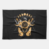 Symbolen van acetaat theedoek (Horizontaal)