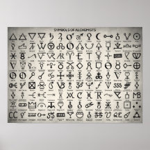 Symbolen van alchemisten