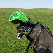 Symbolen van Bitcoin (Helder Winst Groen - 6) Golfheadcover (Insitu)