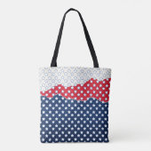 Symbolen van de Amerikaanse vlag Tote Bag (Achterkant)