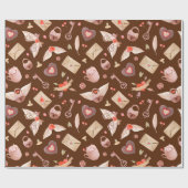 Symbolen van de Liefde Cadeaupapier (Vlak)