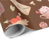 Symbolen van de Liefde Cadeaupapier (Rol Hoek)