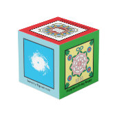 Symbolen van de Schepping-energie Lering Kubus (Achter hoekig)