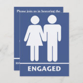 Symbolen van de Uitnodigingen van de Partij van de (Voorkant / Achterkant)