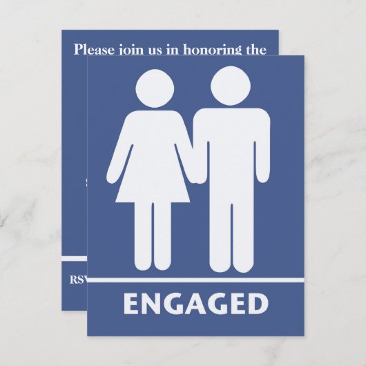 Symbolen van de Uitnodigingen van de Partij van de (Voorkant / Achterkant)