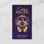 Symbolen van Hecate Ornament Visitekaartje (Voorkant)