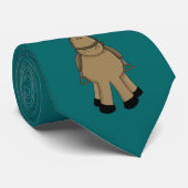Symbolen van het oude Westen - schoongemaakt cowbo Stropdas (Opgerold)