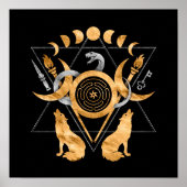 Symbolen van het Poster van de Hecate (Voorkant)