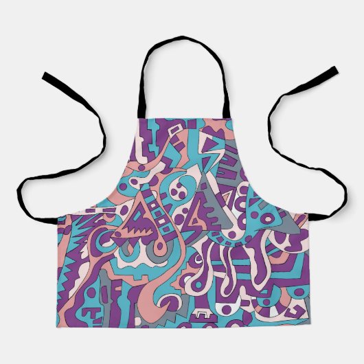 Symbolen van kennis schort (Voorkant)