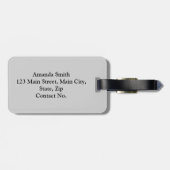 Symbolen van New York City Bagagelabel (Achterkant horizontaal)