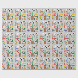 Symbolen van New York City Cadeaupapier