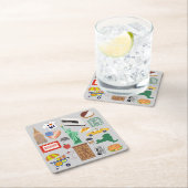 Symbolen van New York City Kartonnen Onderzetters (Insitu)