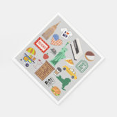 Symbolen van New York City Servet (Hoek)