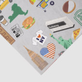 Symbolen van New York City Tissuepapier (Detail)