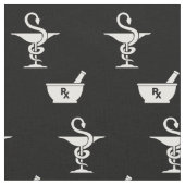 Symbolen van Pharmacy Black Stof (Close Up)