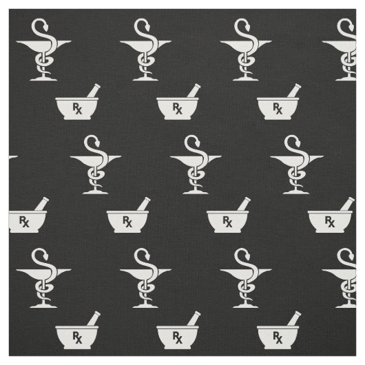 Symbolen van Pharmacy Black Stof (Swatch)