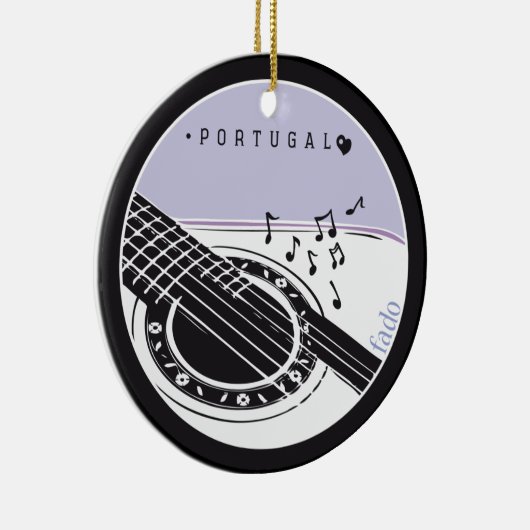 Symbolen van Portugal - FADO Keramisch Ornament (Rechts)