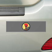 Symbolen van Portugal - Galo de Barcelos Bumpersticker (Op auto)