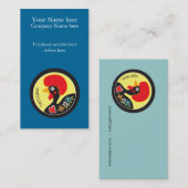 Symbolen van Portugal - Galo de Barcelos Visitekaartje (Voorkant / Achterkant)