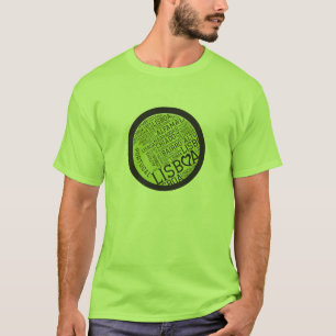 Symbolen van Portugal - Lissabon-Lissabon T-shirt