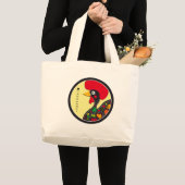Symbolen van Portugal - Rooster Grote Tote Bag (Voorkant (product))