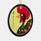 Symbolen van Portugal - Rooster Keramisch Ornament (Rechts)