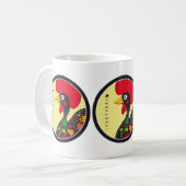 Symbolen van Portugal - Rooster Koffiemok (Voorkant links)