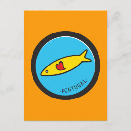 Symbolen van Portugal - Sardine Nr. 02 Briefkaart