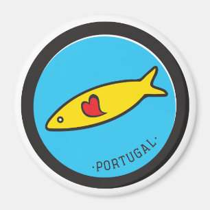 Symbolen van Portugal - Sardine Nr. 02 Magneet
