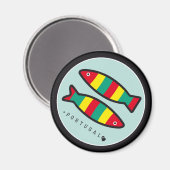 Symbolen van Portugal - Sardines Magneet (Voorkant / Achterkant)