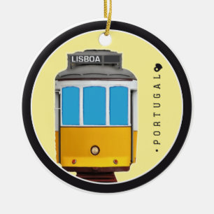 Symbolen van Portugal - Tram van Lissabon Keramisch Ornament