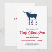 Symbolen van Texas, Londen, marine Kaart (Voorkant / Achterkant)