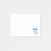 Symbolen van Texas, Longhorn, blauw Post-it® Notes (Voorkant)