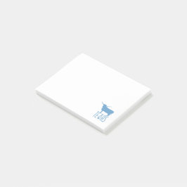 Symbolen van Texas, Longhorn, blauw Post-it® Notes