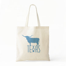 Symbolen van Texas, Longhorn, blauw