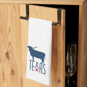 Symbolen van Texas, Longhorn, marine Theedoek