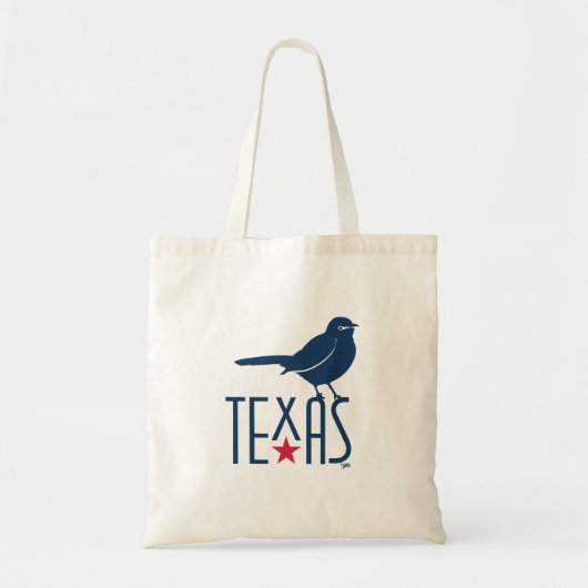 Symbolen van Texas, Mockingbird Tote Bag (Voorkant)